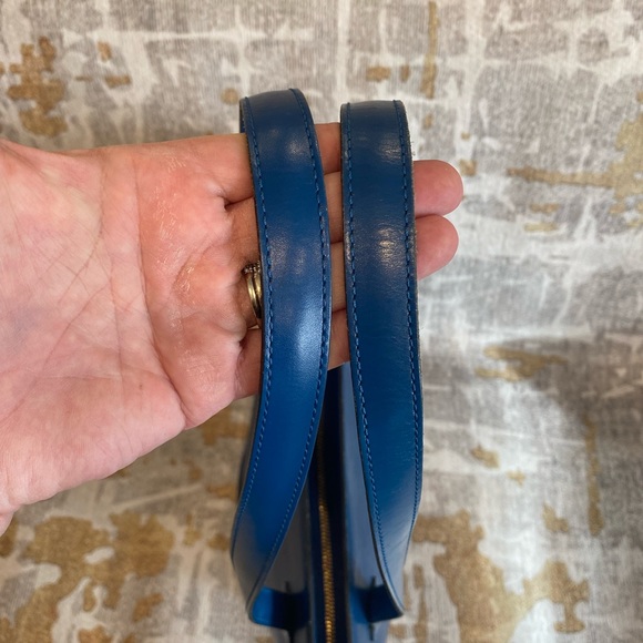 Louis Vuitton Blue Epi Leather Saint Jacques GM Shoulder bag - Picture 5 of 8